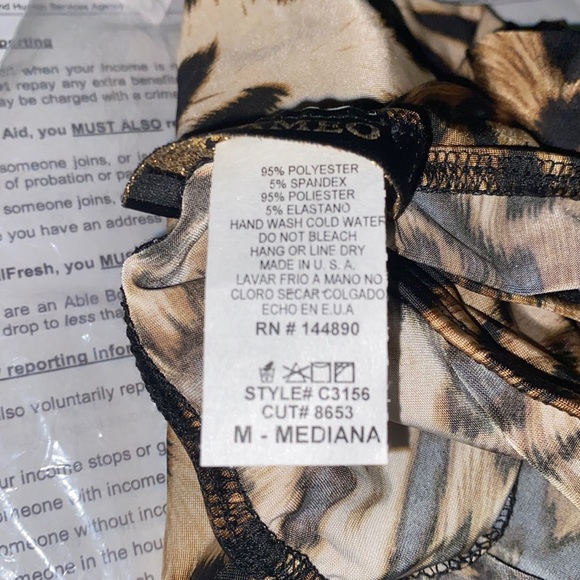 Leopard print bikini set - Picture 4 of 4